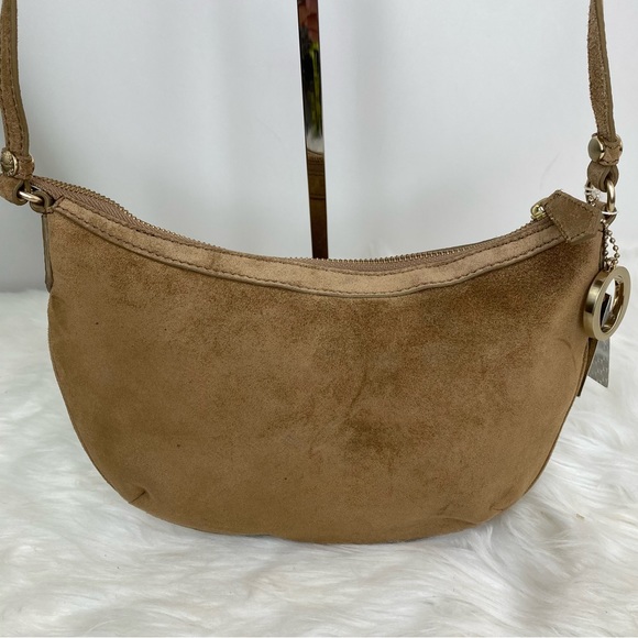 NWT Oroton Tecate Small Hobo Crossbody in Biscuit Color - Picture 6 of 8